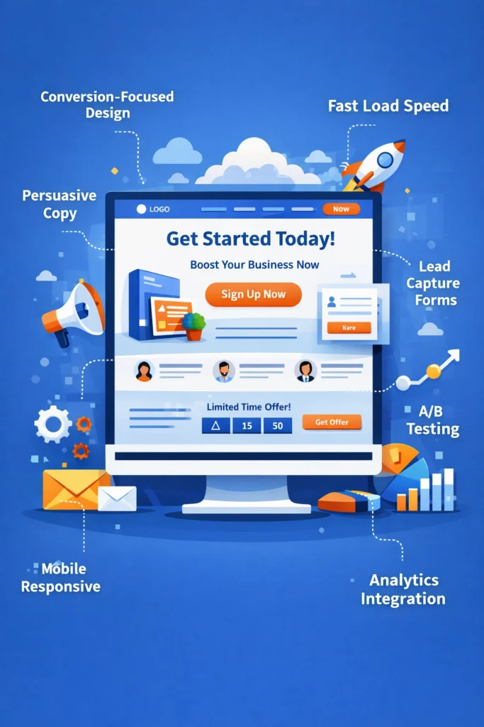 landing page design service